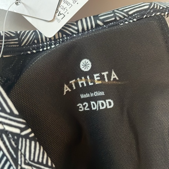 Athleta Tankini Top NWT 32D 32DD, Laguna Twister - Picture 9 of 10